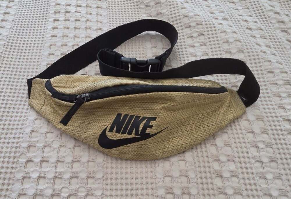 Nike Heritage Premium Diamond Pattern Hip Pack Waist Bag